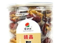 绿映红精品灰枣夹核桃休闲食品 400g