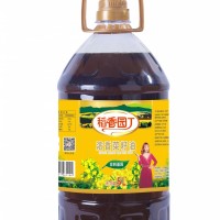 稻香园丁浓香菜籽油5L